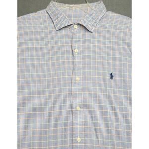 Polo Ralph Lauren Mens Size XL Cotton Shirt‎ Lightweight Long Sleeve